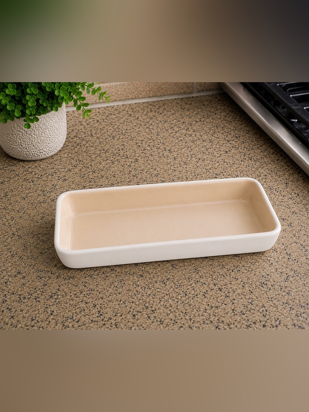 Le Creuset Stoneware Ramekin Holder Baking Dish Tray